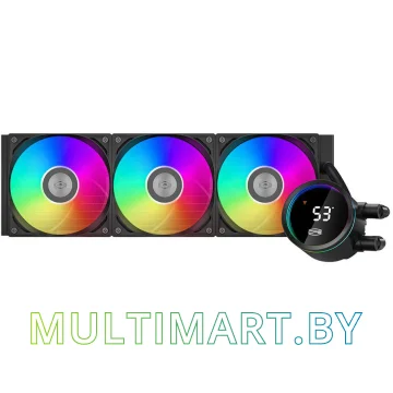 Кулер PCCooler DA360 Pro ARGB Digital (черный)